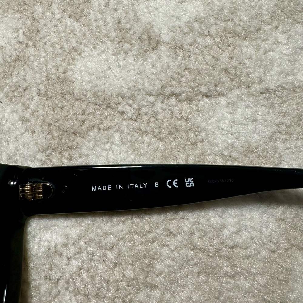 CHANEL Acetate Square CC Heart Sunglasses 5478-A Black - Picture 7 of 8